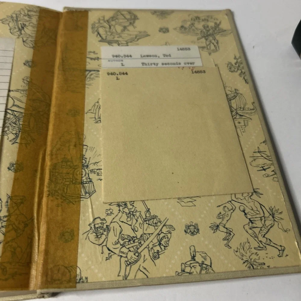 Thirty Seconds Over Tokyo (Ted W. Lawson, Bob Considine - 1953) Ex Library